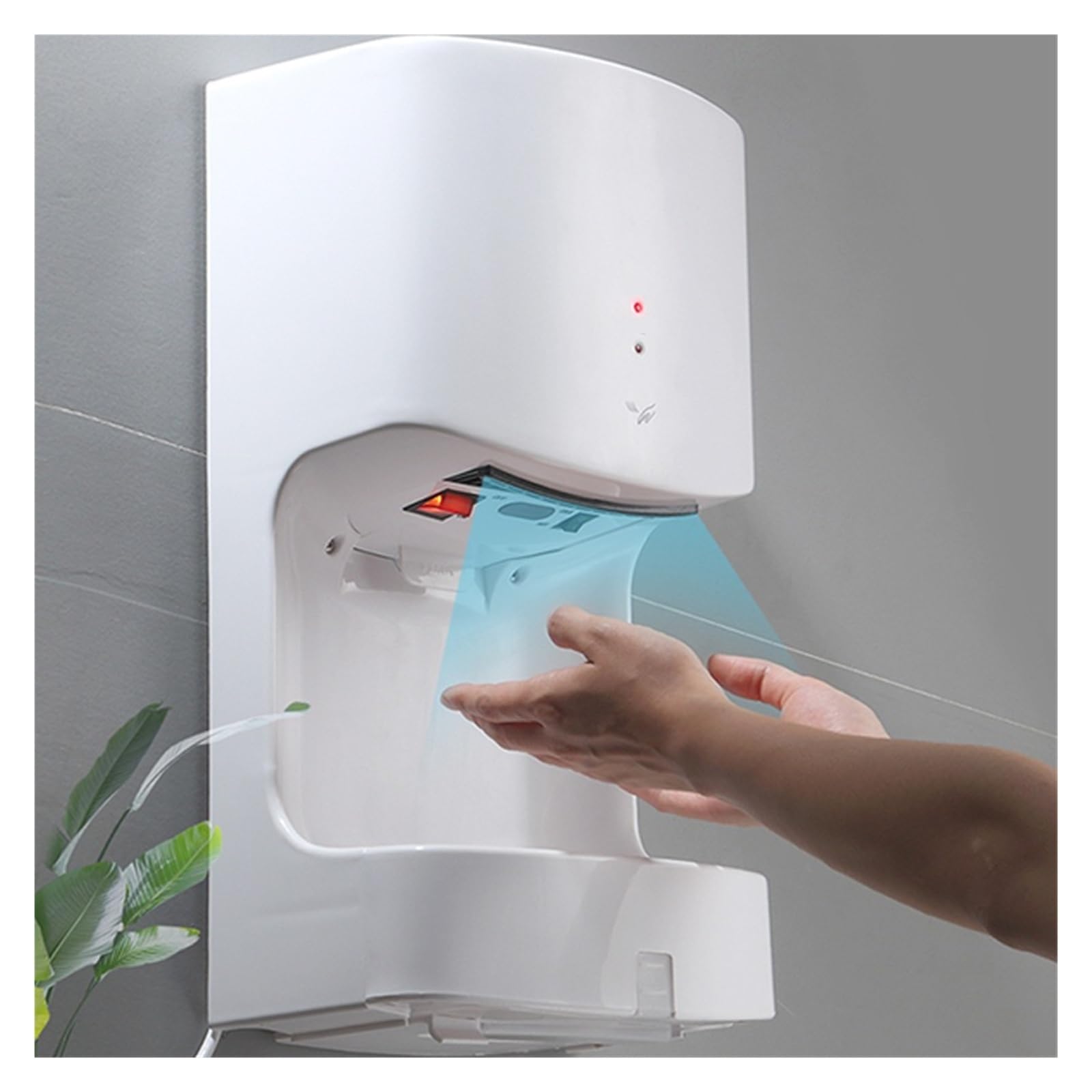 Elektryczna suszarka do rąk Automatyczna suszarka do rąk toalety, automatyczna z indukcją, czas suszenia 6s-9s, dmuchawa