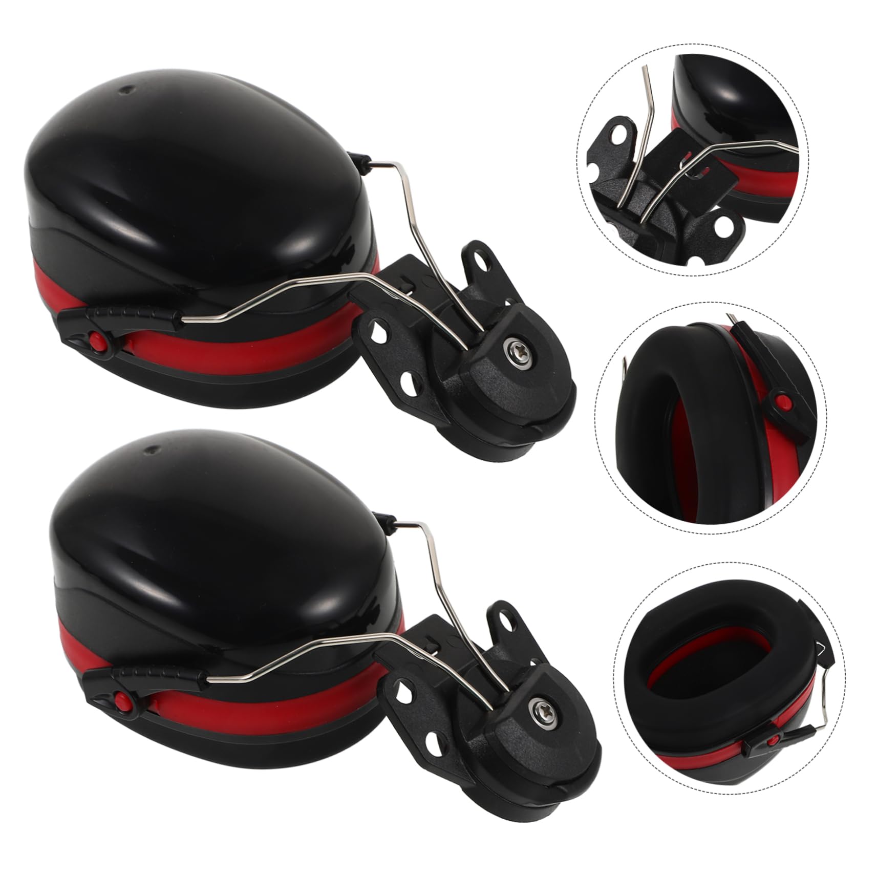 POPETPOP 4paia Cuffie Earmuff Antirumore Per Protezione Design Comfort Ottimale Per Officina Riduzione Confezione