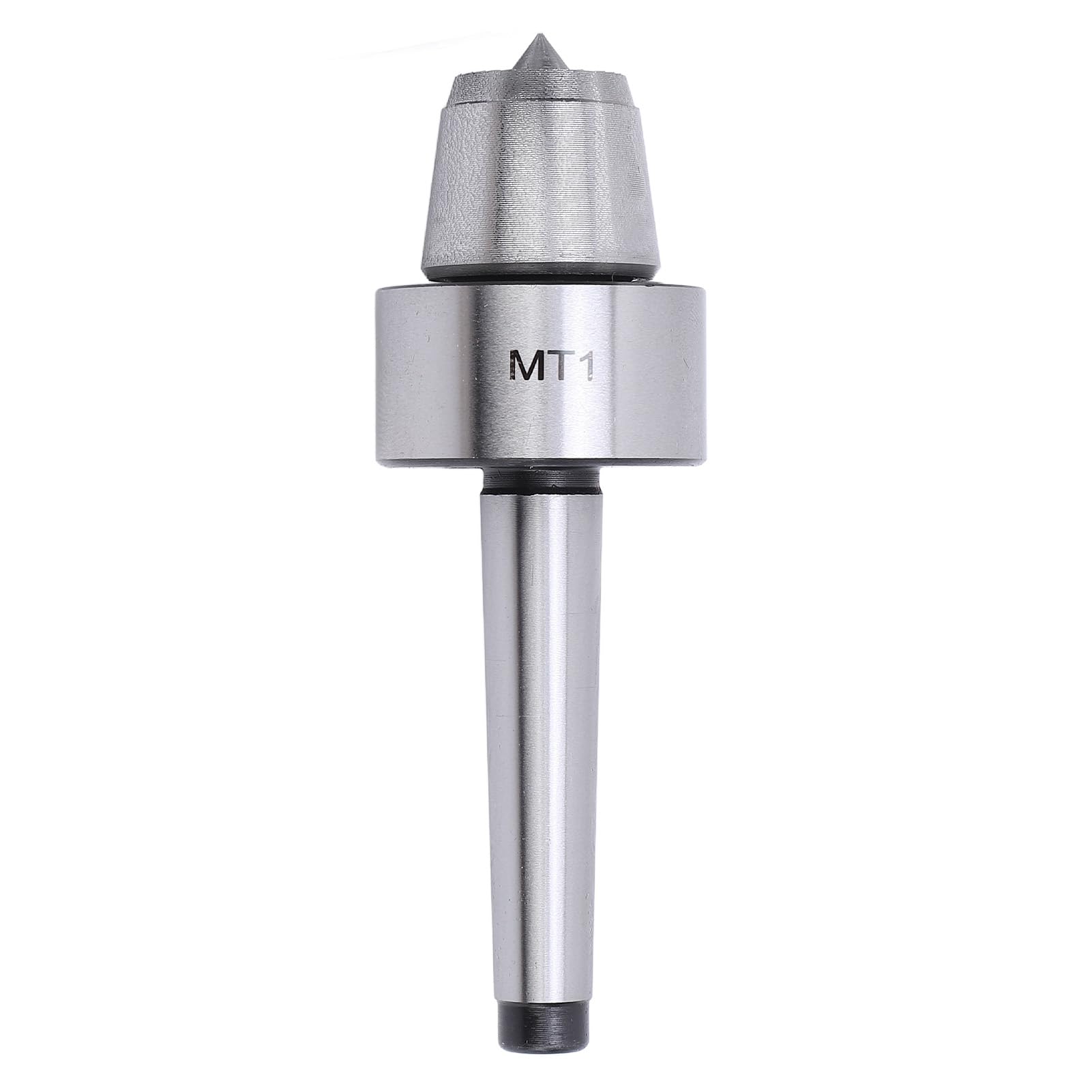 Wood Lathe Live Center Drive Spur Cup Set Stable and Quiet Bearing Versatile Usage Steel Construction Includes Wooden Storage Box for Convenient Storage and Transportation