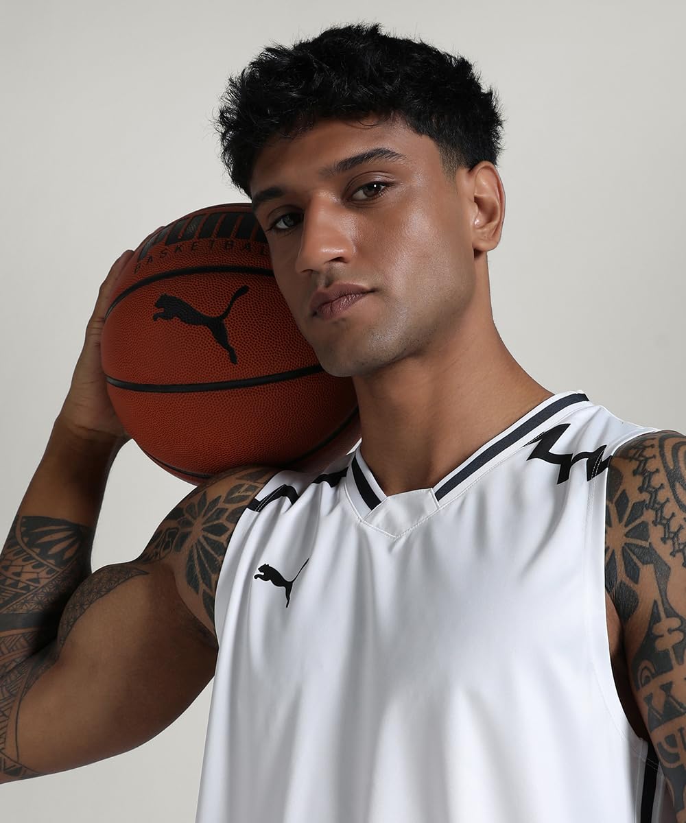 PUMA Herren Hoops Team Basketballtrikot