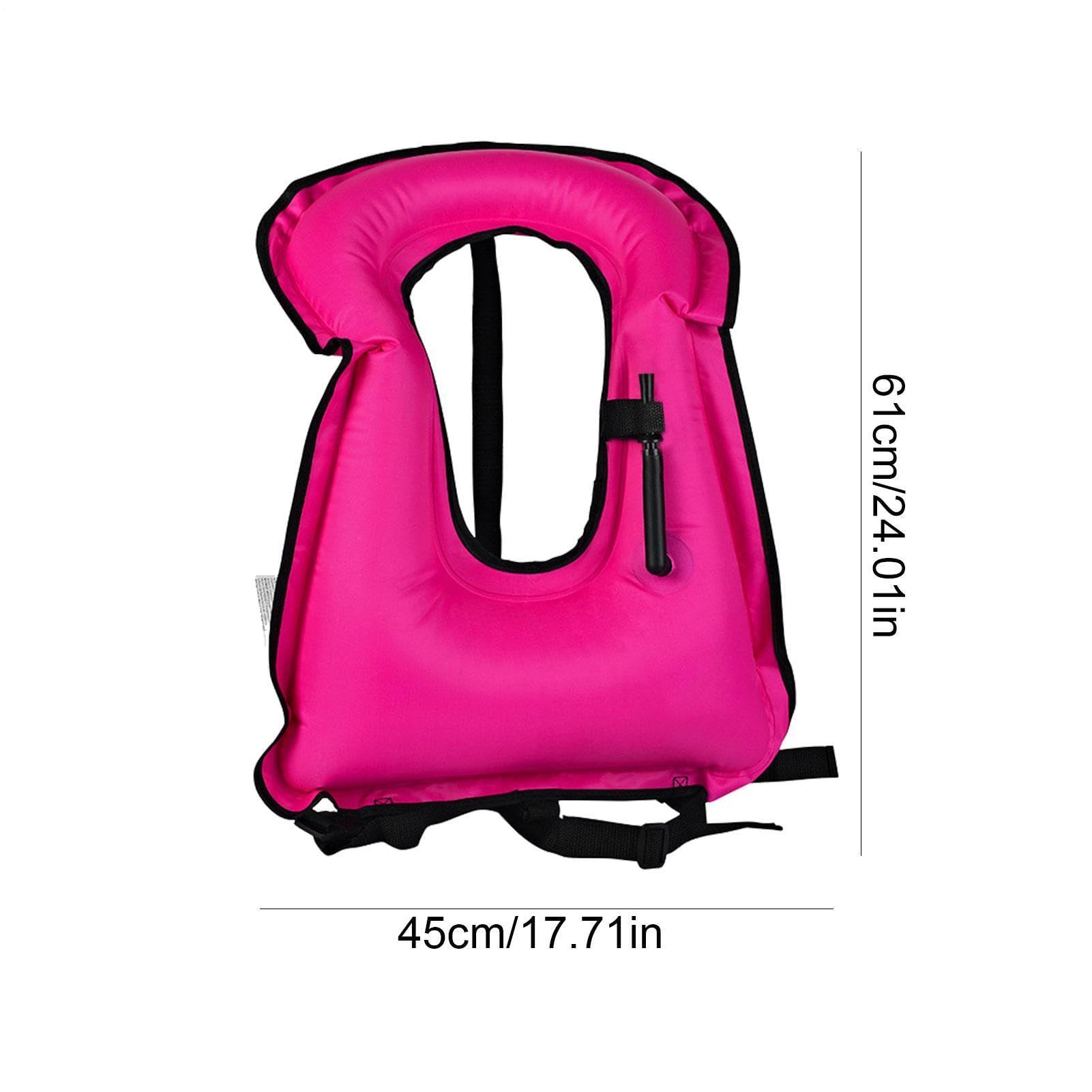 Gilet da snorkeling per adulti,Gilet da snorkeling gonfiabile - Giubbotti Snorkeling Regolabili per Pesca e Vela
