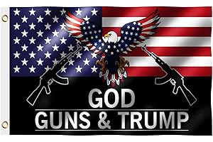 ANDREW TATE 3'x5' PATRIOTIC GOD GUNS AND TRUMP FLAG