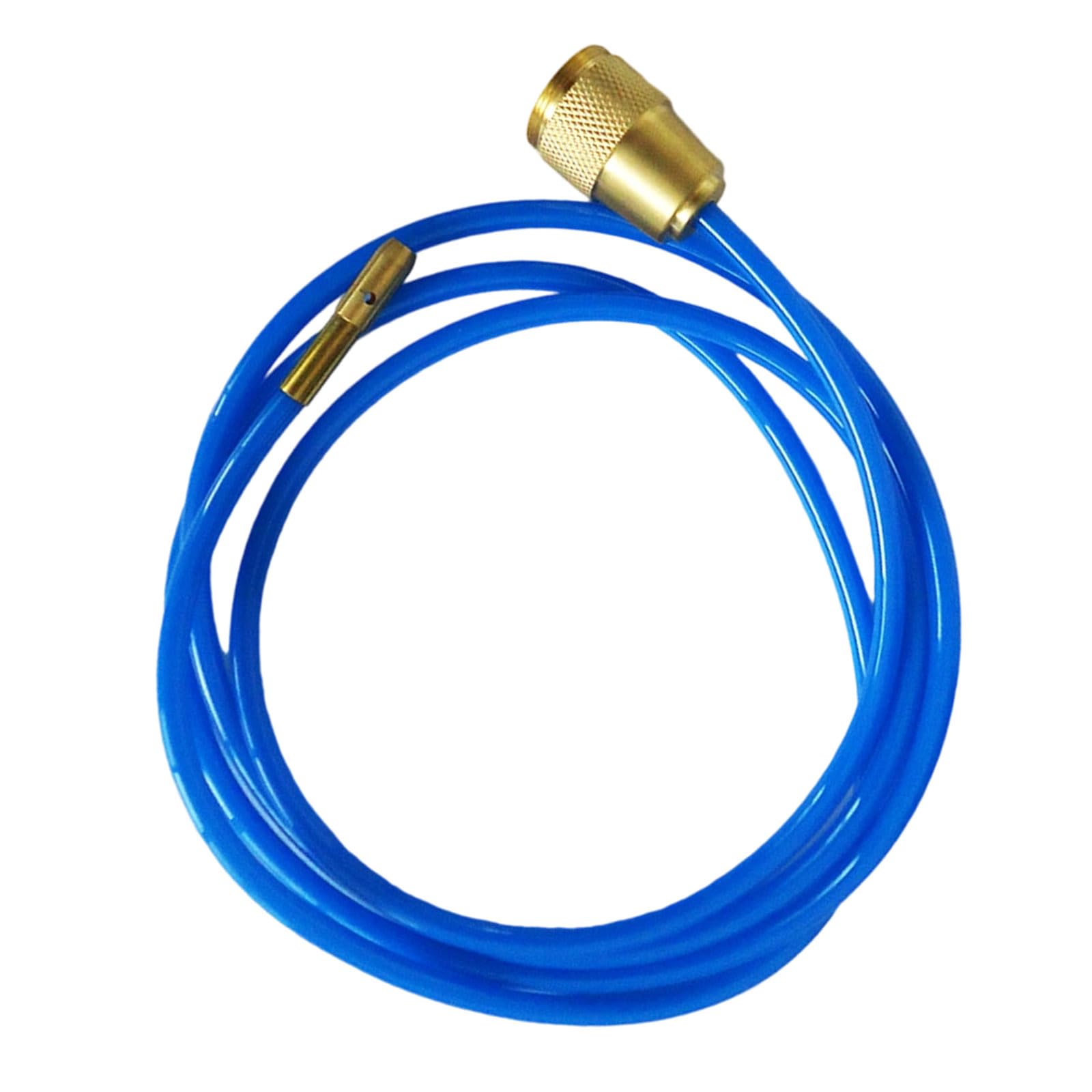 Multipurpose Drain Unclogger Sewer Drain Water Cleaning Pipe Cleaner High Pressure Water Hose with Brass Nozzle Multipurpose Rotating Sewer Jetting Hose