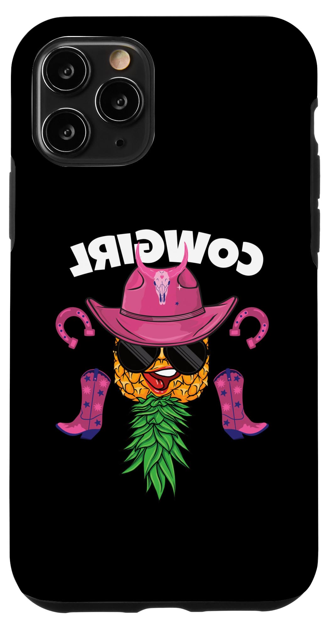 Amazon.com: iPhone 11 Pro Upside Down Pineapple Reverse Cowgirl Swinger  Women Wife Case : Cell Phones & Accessories