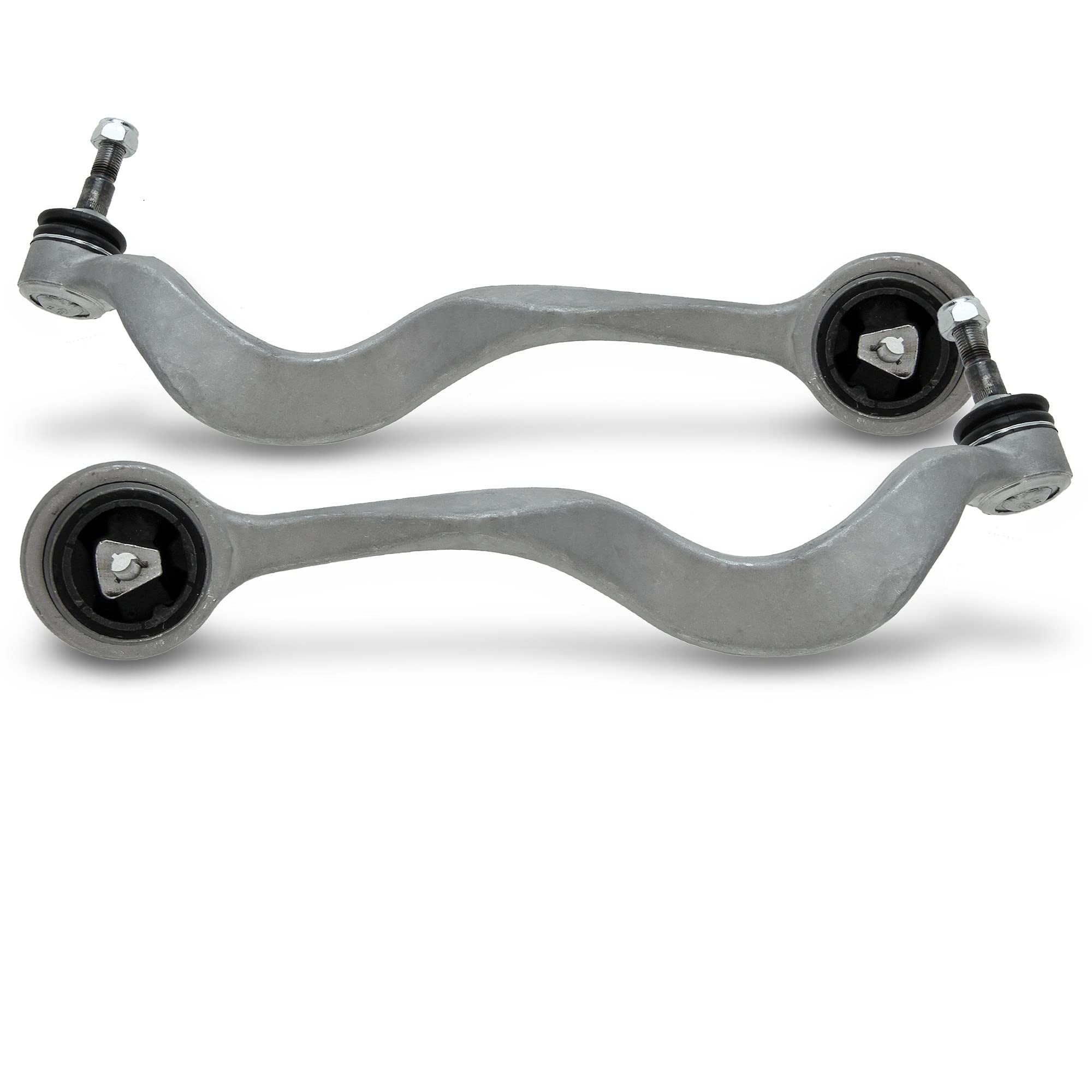 ATEC Germany 2x braccio di controllo assale anteriore inferiore destro e sinistro, 2x barra di accoppiamento anteriore Compatibile con FORD C-MAX (DM2), FOCUS Mk2, VOLVO C30, C70, S40, V50