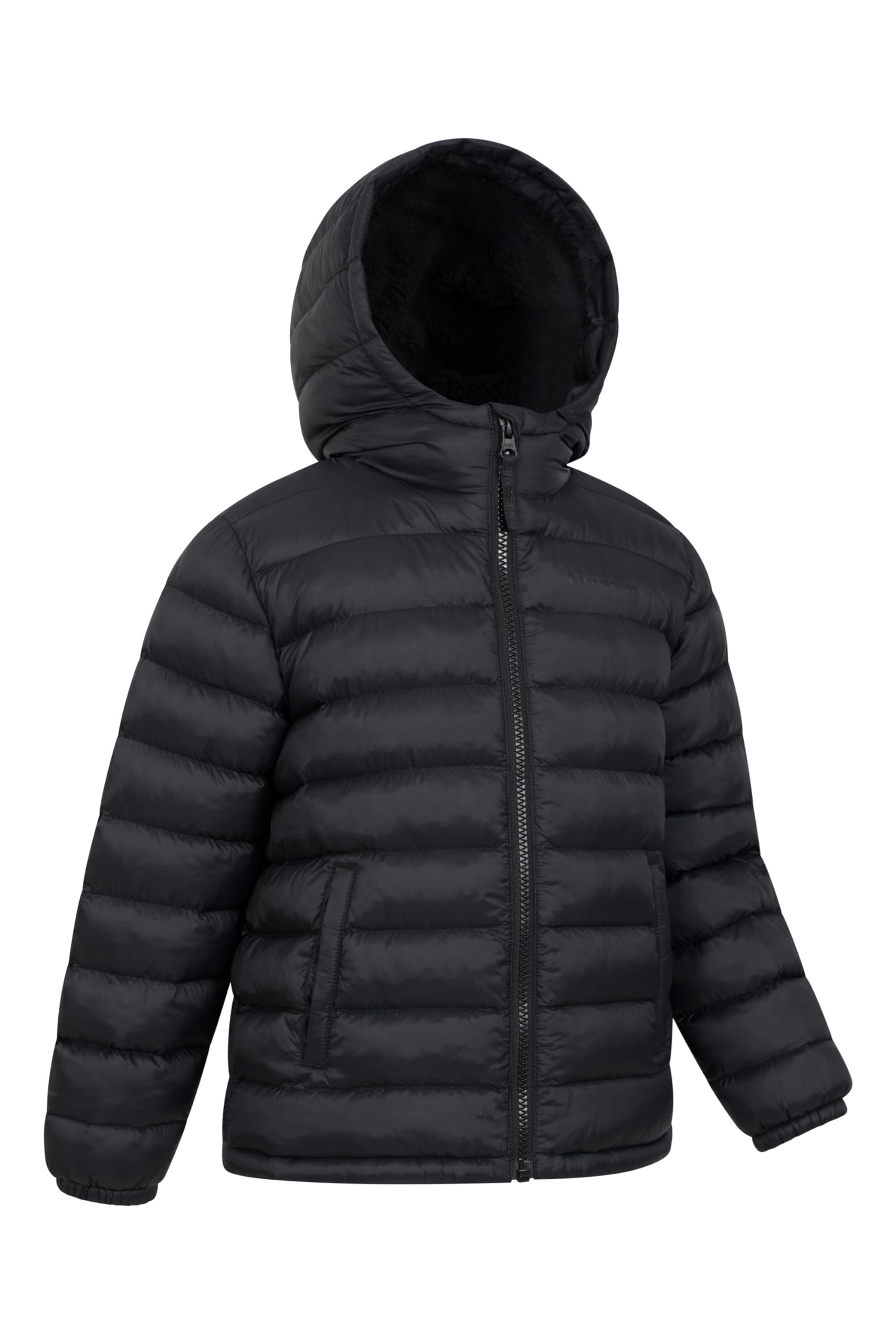 Mountain Warehouse Seasons Kinderjacke mit Fellfutter - Leichte, warme und wasserabweisende Jacke, Jungen und Mädchen - Für Herbst, Winter, Schule und Reisen
