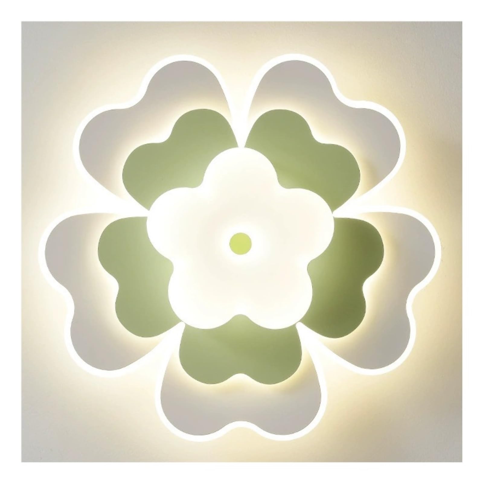Modern Nordic Flush Mount Fixture With French Cream Tone Ceiling Lamp