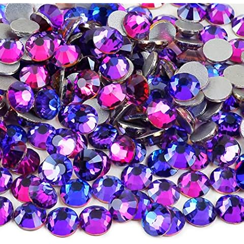 Genie Crystal ss20 lila Samt-Glas-Strasssteine Cover