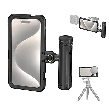 SmallRig  15promax専用　スマホビデオキット Amazon.co.jp: SmallRig スマートフォンビデオキット アルミ製