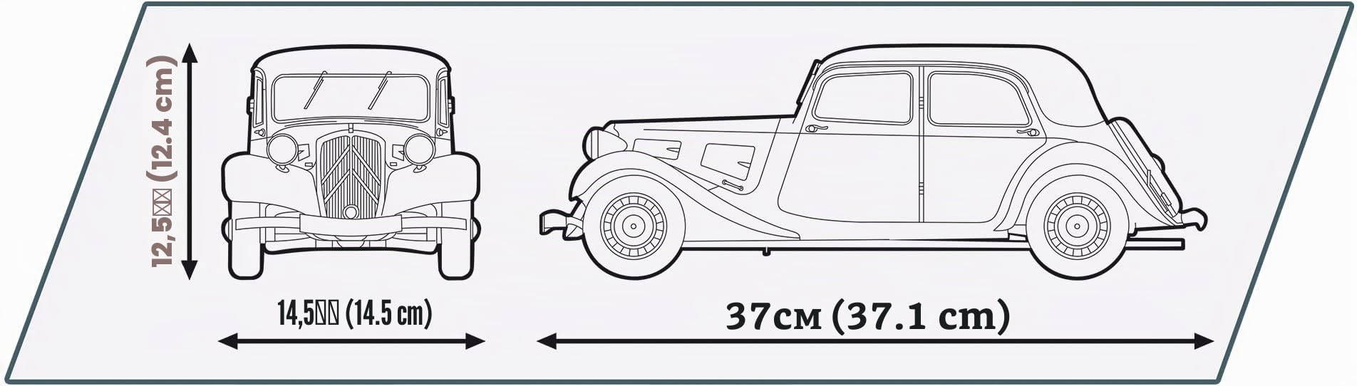 COBI 1938 Citroën Traction Avant 11CV