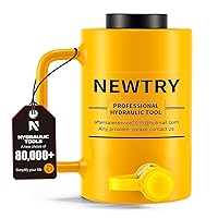 Vista 2 de NEWTRY Gato hidráulico de 30 toneladas con cilindro hueco de 2’’ de carrera, ariete Porta Power industrial de elevación automática