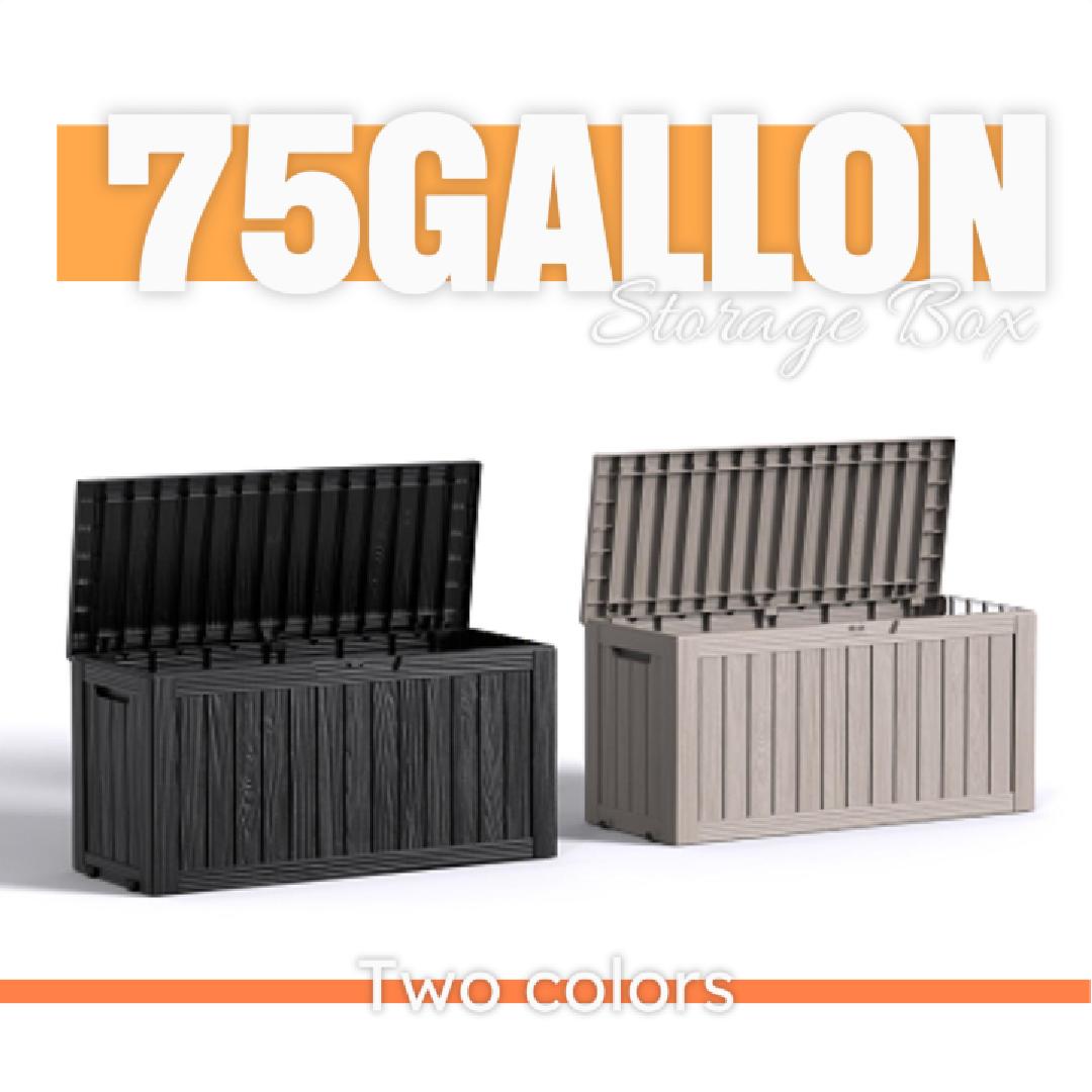 Watch 75-Gallon Storage Box installation video on Amazon Live