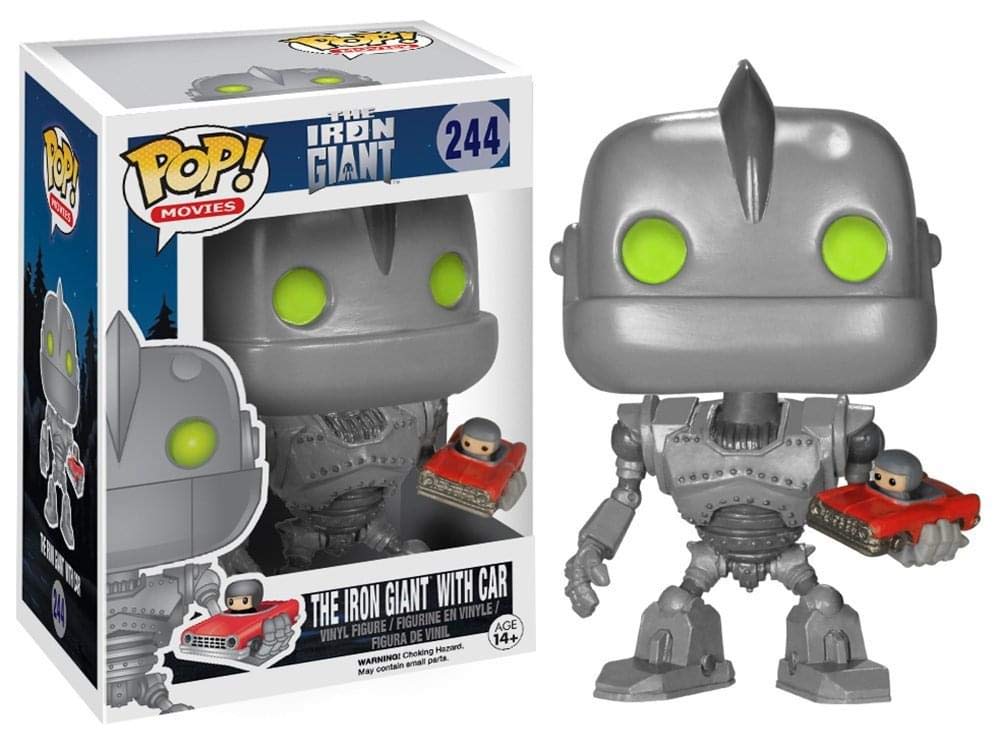 Funko pop　アイアン・ジャイアント　フィギュア Amazon.com: Funko POP Sci-Fi: Iron Giant with Car Action
