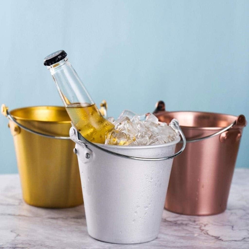 Cubitera Botella Vino Cubo de Hielo Cubo de champán Cubo de Vino Tinto Enfriador de barriles de Hielo Enfriador de Cerveza de Vino para Fiestas Cubo de Cerveza