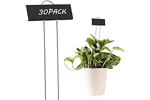30pcs Plant Markers for Outdoor Garden: Waterproof and Durable Metal Plant Labels...
