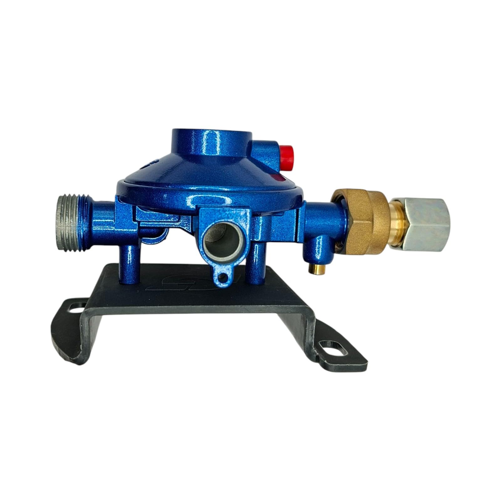 Regolatore di Pressione del Gas GPL 30mbar M20x1.5 10mm Passacavi per Paratia a Muro per Camper, Roulotte e Caravan