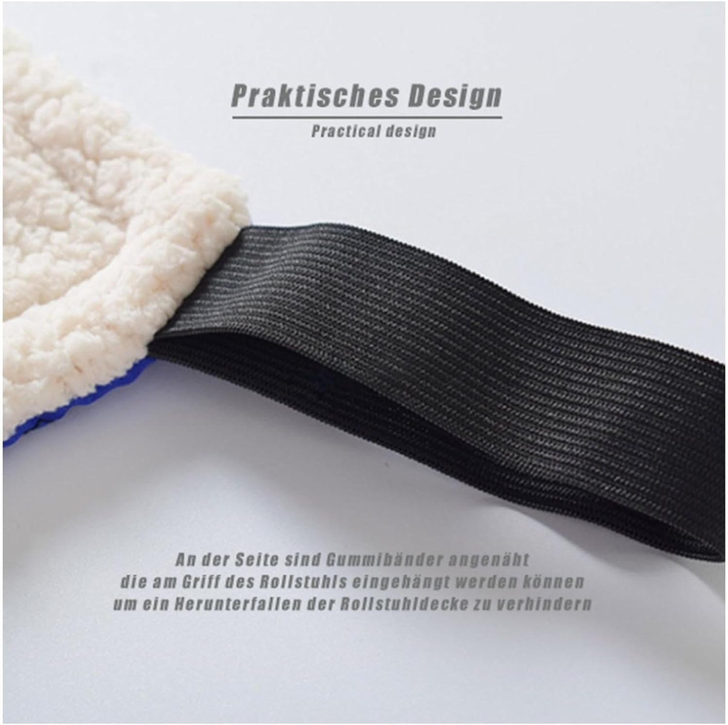 Funda con cremallera para manta, lavable a máquina, con cremallera y accesorios para silla de ruedas Villus, para sillas de ruedas manuales y eléctricas, manta para silla de ruedas para adultos