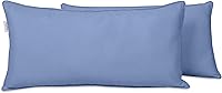Vista 10 de Funda de almohada lumbar de tela de poliéster para interiores y exteriores, impermeable, rectangular, para todo tipo de clima, para muebles