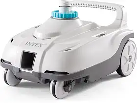 Intex, aspirador de pó robô para limpeza de piscinas, funcionamento sob a pressão da água limpa, ZX100