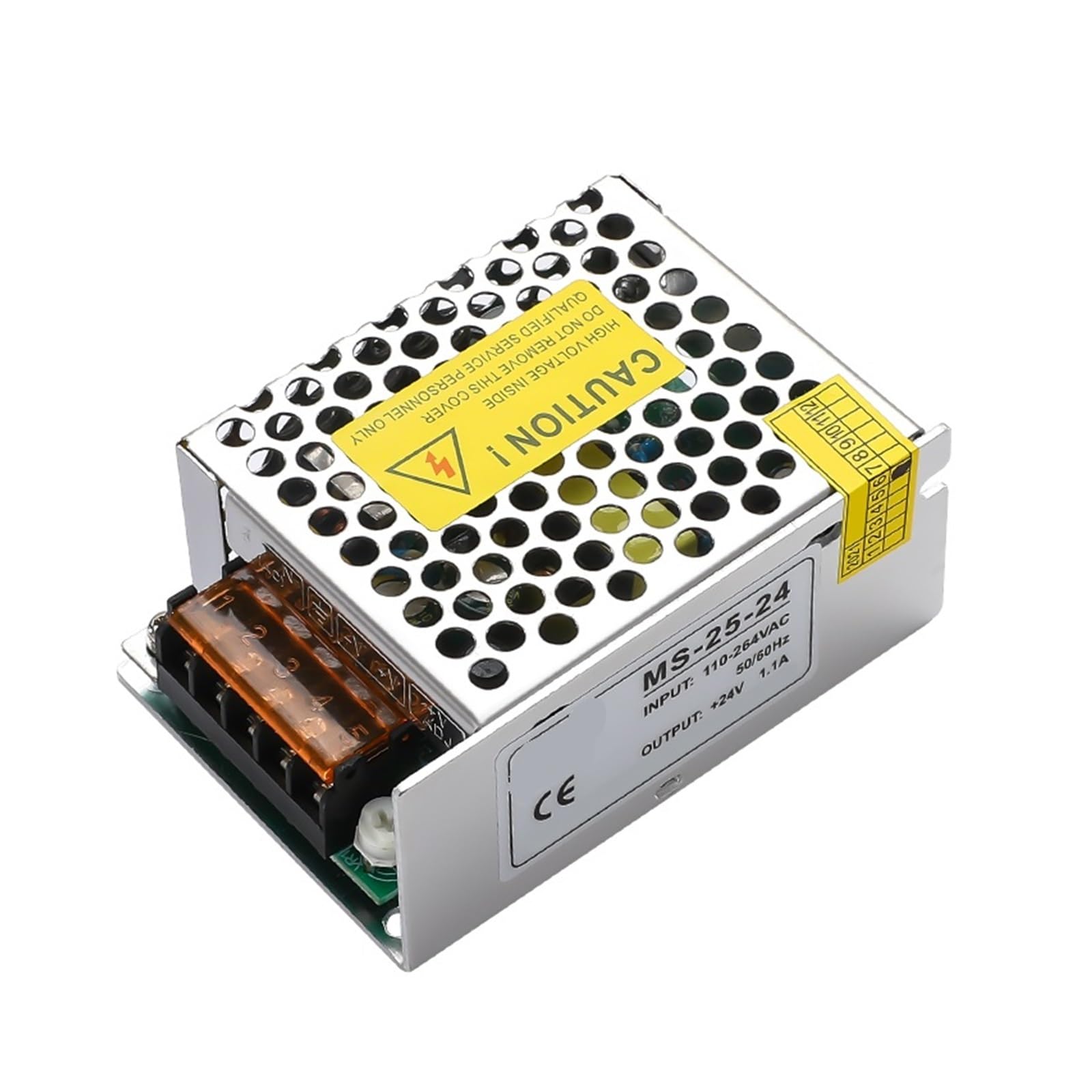 Alimentation à Découpage DC Universelle 25W-600W - Sortie 24V/12V, Entrée AC100V/200V, Pour Projets électroniques