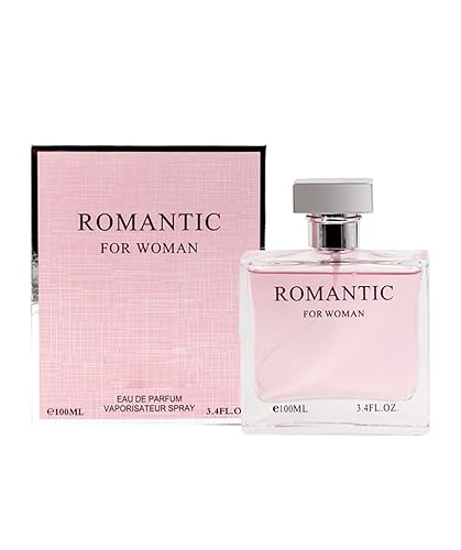 Miniatura 1 de Perfume romántico para mujer (inspirado en Ralph Romantic), 3.4 onzas, espray natural, de larga duración