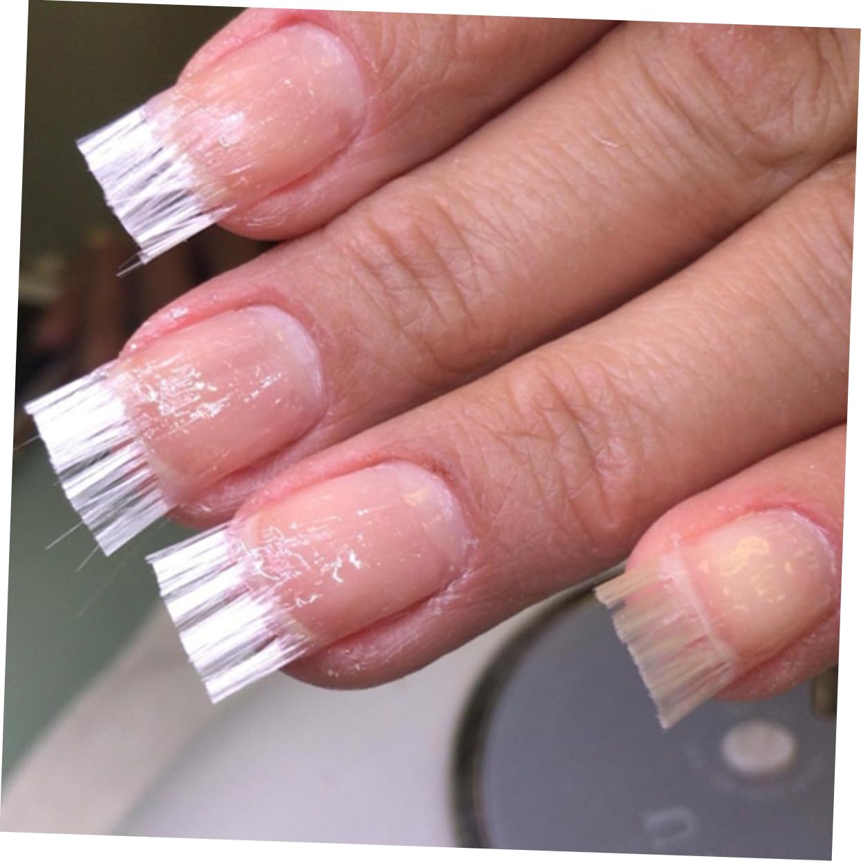 Manicure Extension Fiber for Nail Art Fibers for Women Lightweight Nail Extension Material for Professionals and Beginners