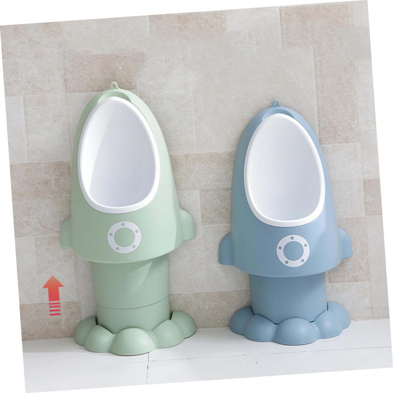 Jungen Urin Trainer Kleinkind Urinal mit Verstellbarer Töpfchen Ab Jahre aus PP Leicht zu Reinigen Cartoon Design