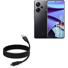 BoxWave Cable Compatible with Xiaomi Redmi Note 13 Pro+ DirectSync - USB 3.0 A to USB 3.1 Type C, USB C Charge and Sync Cable - 6ft - Black