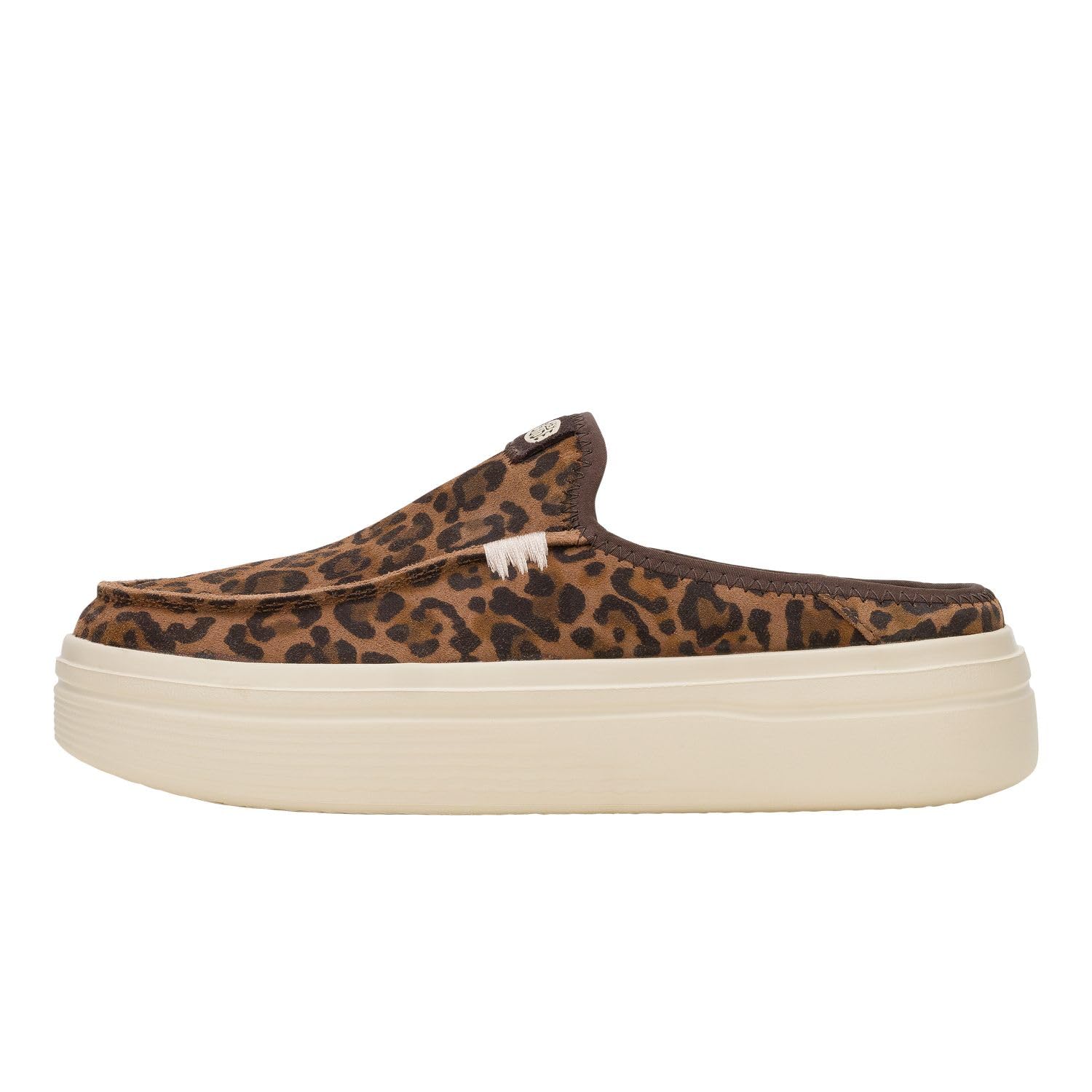 heydude Women's Austin Lift Platform Mule | Casual Slip-On Shoes | Lightweight, Comfortable, Stylish Everyday Footwear, Brown Leopard, 9-picture-20