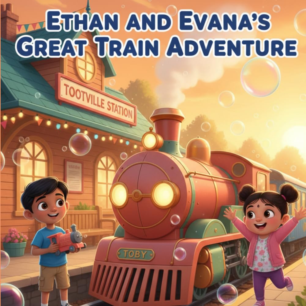 Ethan and Evana's Great Train Adventure
