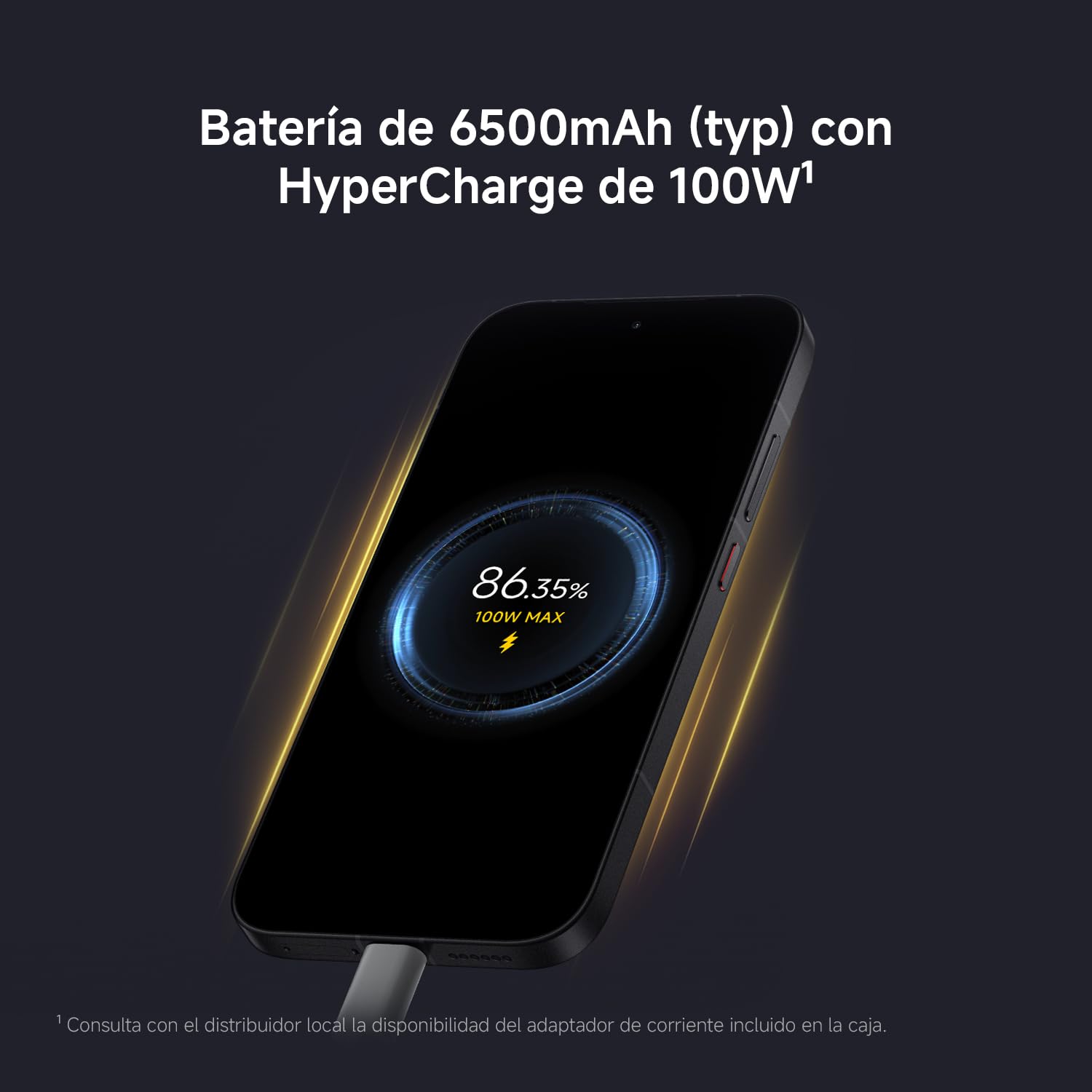 XIAOMI POCO X8 Pro - Smartphone de 8+256GB, Dimensity 8500-Ultra, batería de 6500 mAh, Sensor Sony IMX882 de 50MP con OIS, 1 año de garantía Extra, Cargador no Incluido, Blanco (Versión ES) — view 9