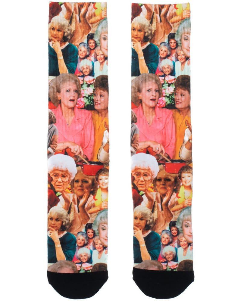 Bioworld TV Television and Movie Adult Sublimated Crew Socks For Men and Women 1 Pair