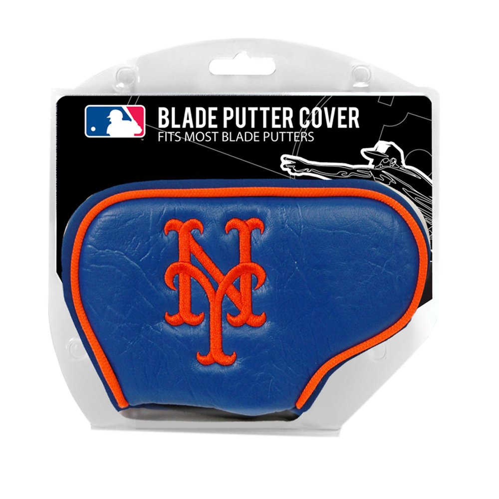Icon Mallet Putter Cover/マレットパターカバー 763474844-AQUA New York Mets ブレードパターカバー