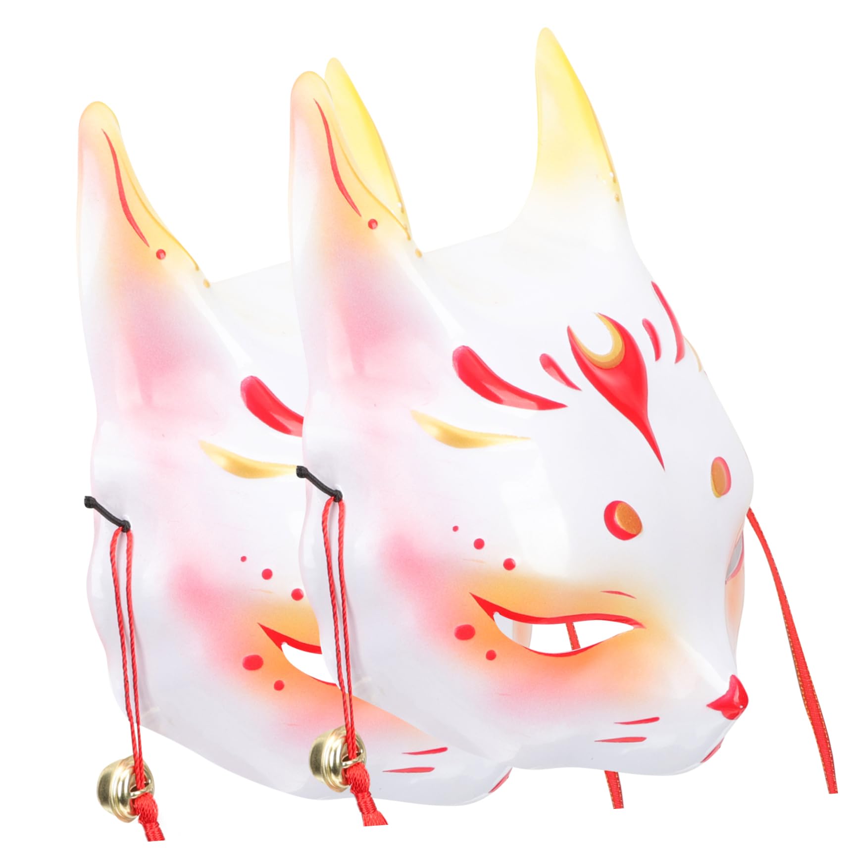 VALICLUD 2pcs Half for Halloween Parties Unique Decorative for Stage Performance High-grade Material for Cosplay and Festive Celebrations