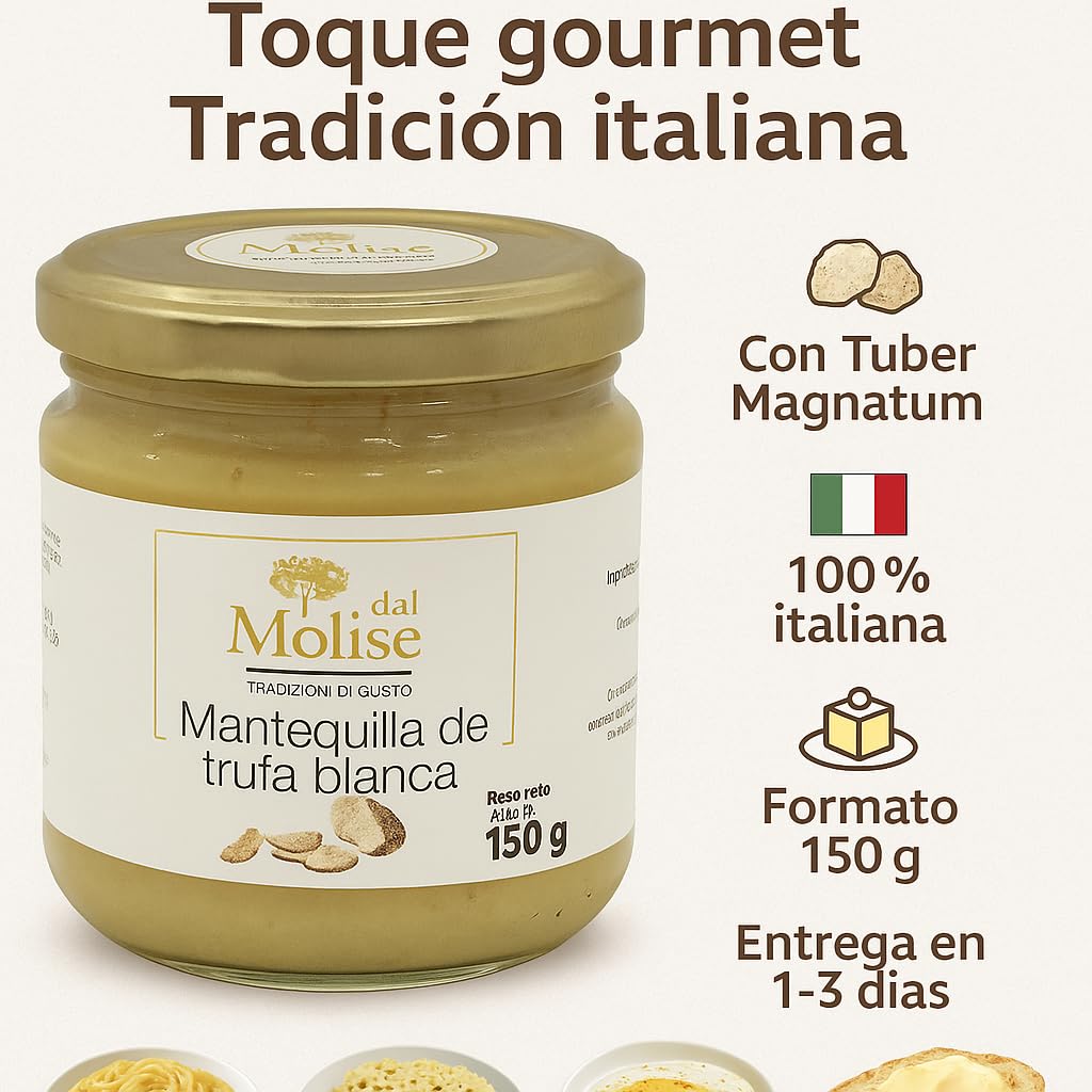 MANTEQUILLA CON TRUFA BLANCA GOURMET 150gr
