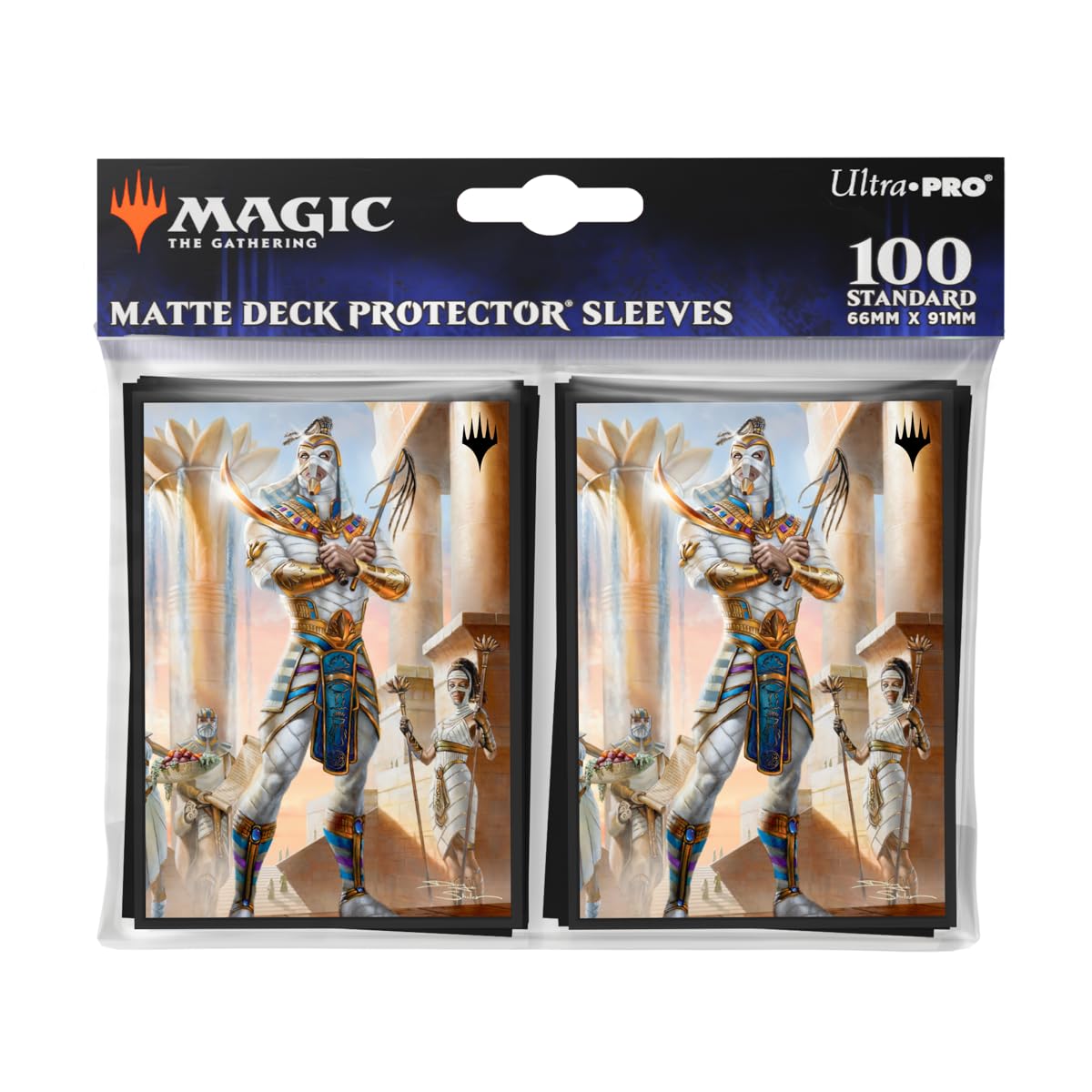 Ultra PRO - Aetherdrift Amonkhet Eternal Might (Commander) 100ct Deck Protector® Sleeves for Magic: The Gathering, Sports Cards, MTG, D&D Cards, Sized to Fit Standard Size Cards, Gaming Accessory