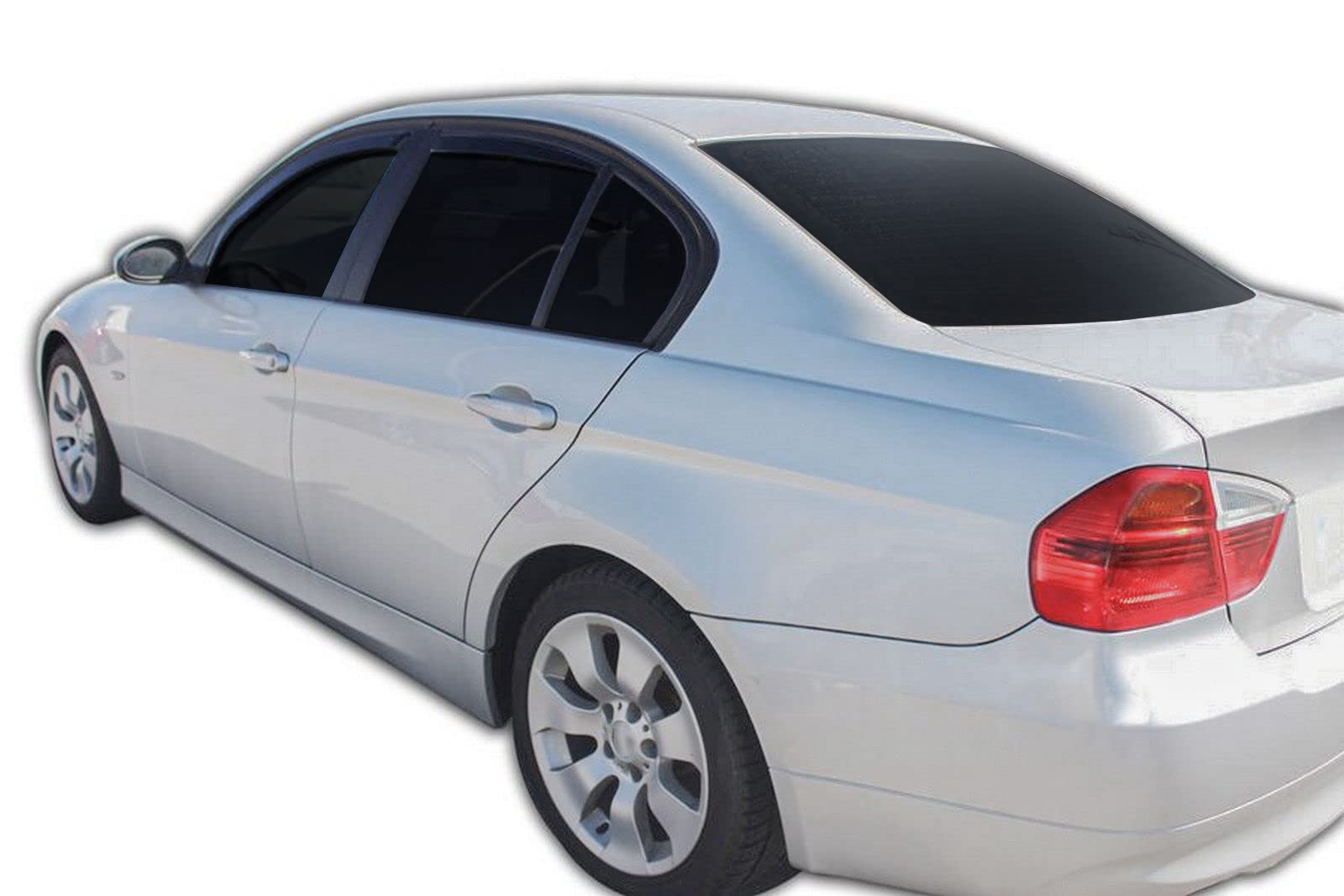 J&J AUTOMOTIVE GP Déflecteurs pour BMW Série 3 E90 2005-2012, 4 pièces