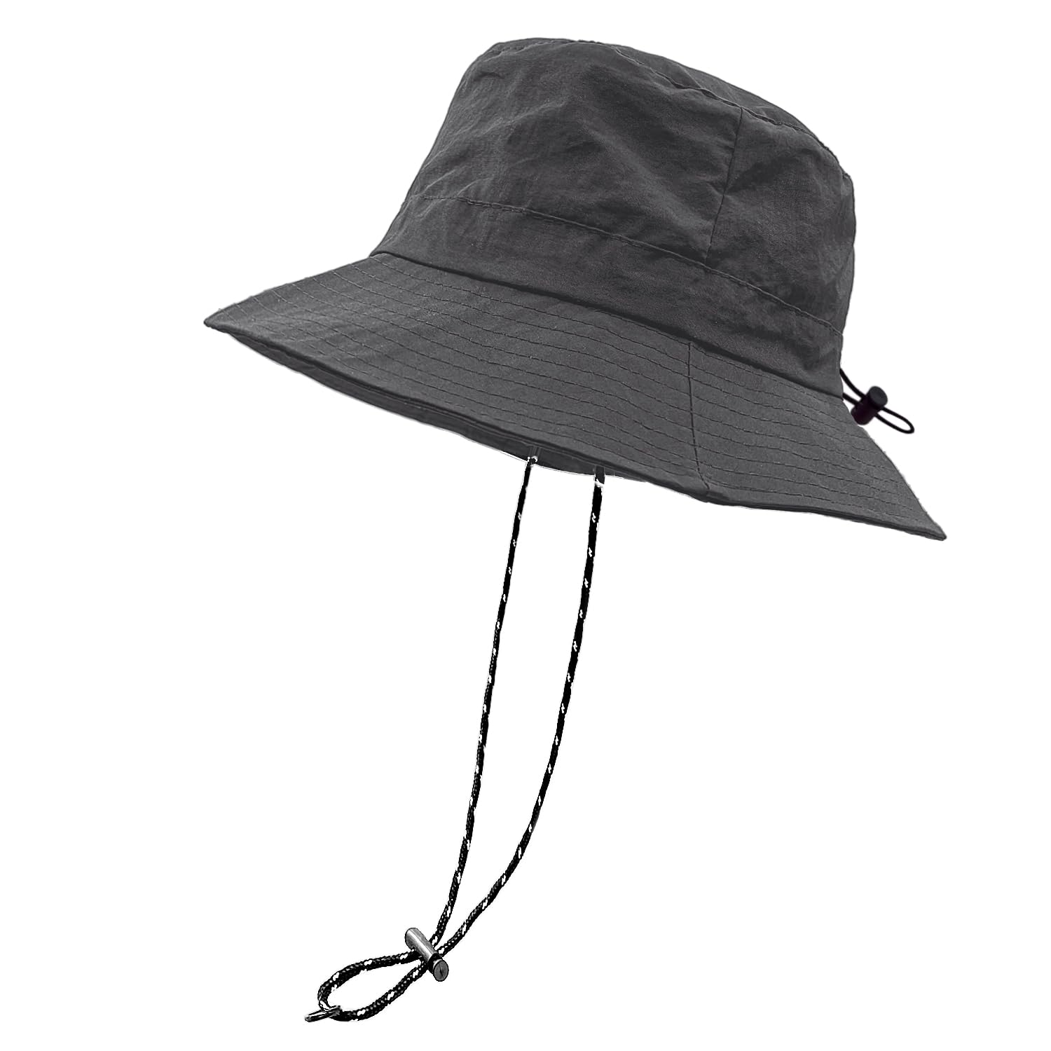 woogwin Waterproof Bucket Rain Hat with Chin Strap Quick Dry Packable Boonie Sun Hat Safari Hat UV Protection