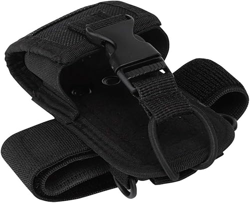 Miniatura 8 de Bolsa de brazo con brazalete, de nailon de dos vías para brazo de radio para MSC-20D Walkie TalkieTeléfono Bandas de brazo Soporte para teléfono