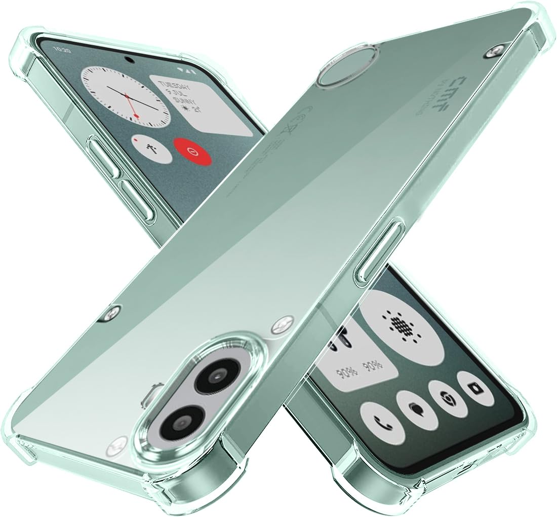TheGiftKart Crystal Clear Back Cover Case for Nothing CMF Phone 1 5G | 360 Degree Protection | Shock Proof Design | Transparent Back Cover Case for Nothing CMF Phone 1 (PC & TPU, Transparent Bumper) (B0D9DH2CHL) Amazon Price History, Amazon Price Tracker