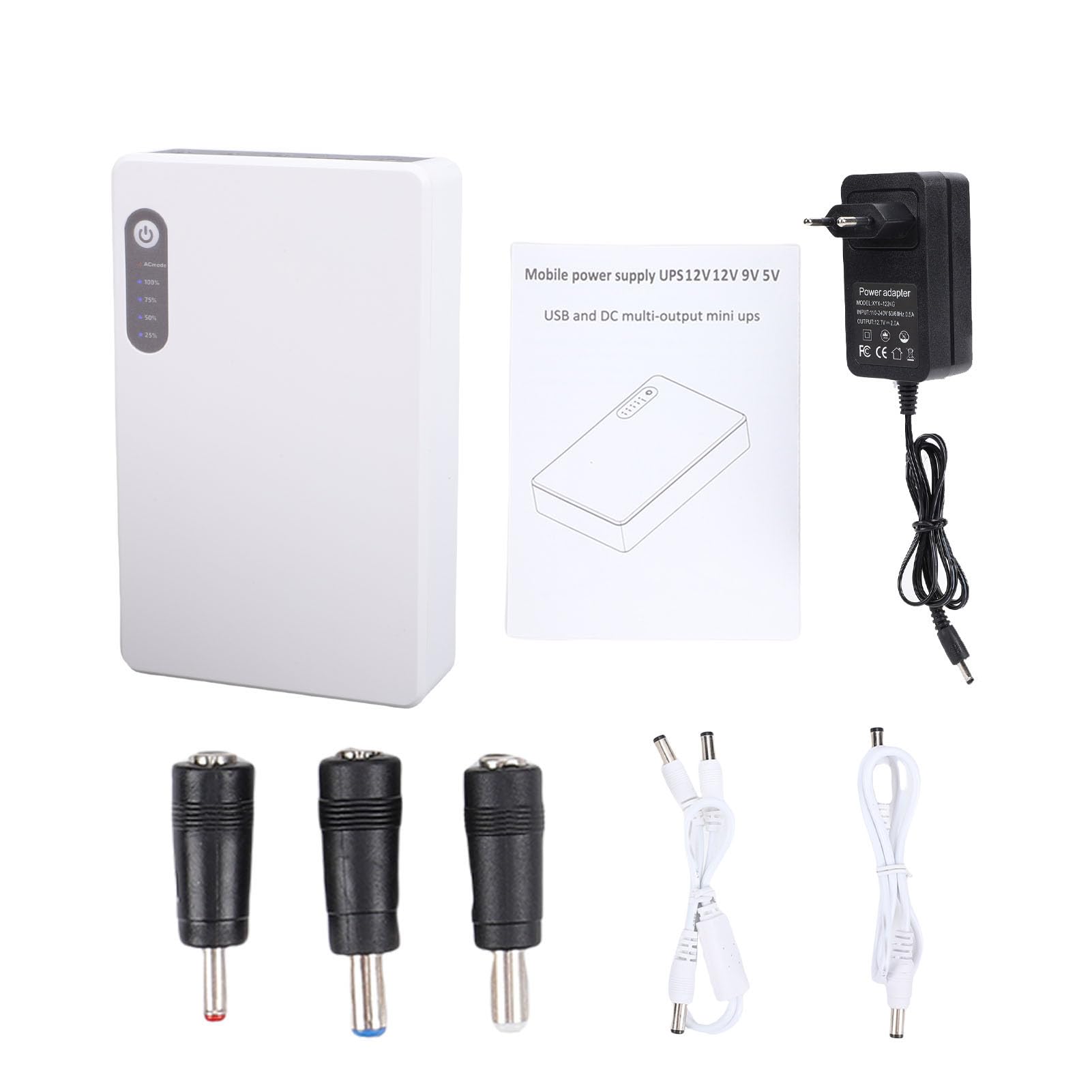 Onduleur Compact avec capacité de 8800mAh pour Usage Domestique