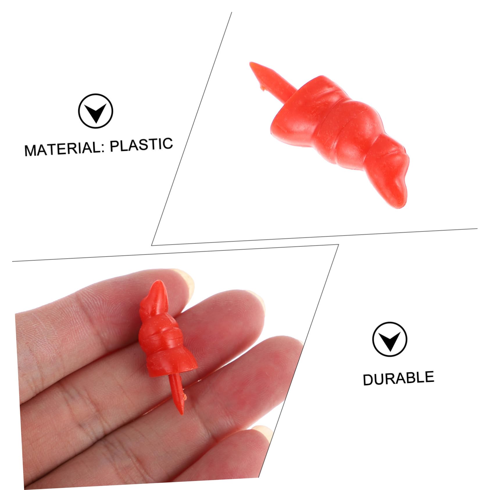 WEKAMOS 100pezzi Di Neve Giocattolo Da Te in Plastica Di Accessori Per Di Neve Invernale Per Artigianato Natalizio