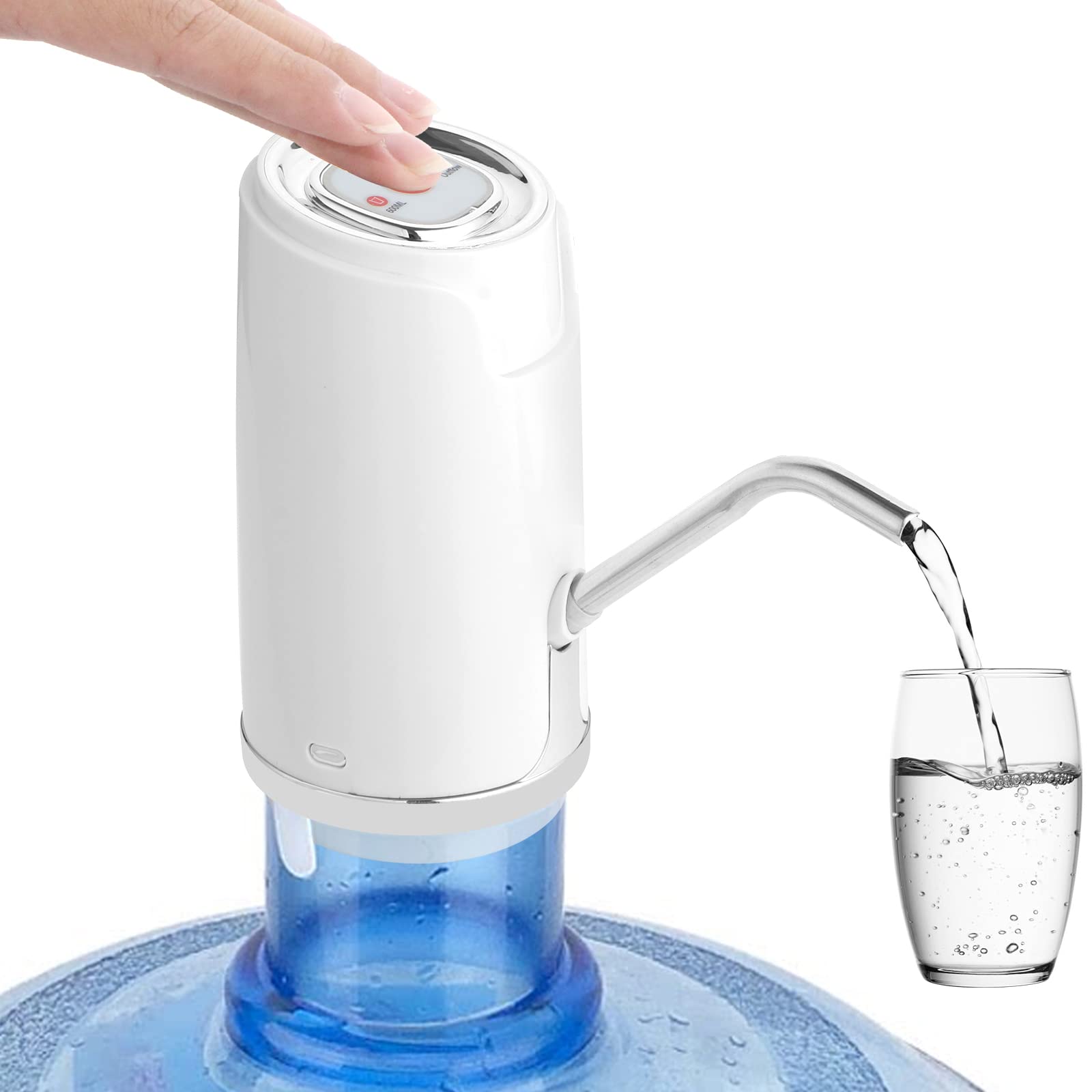 Buy 5 Gallon Water Bottle Pump, USB Rechargeable Water Pump 5 Gallon