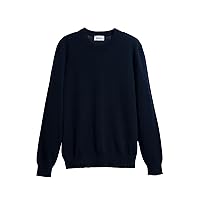 Diana Studio - Paricollo in 100% Cotone a Maniche Lunghe, Uomo