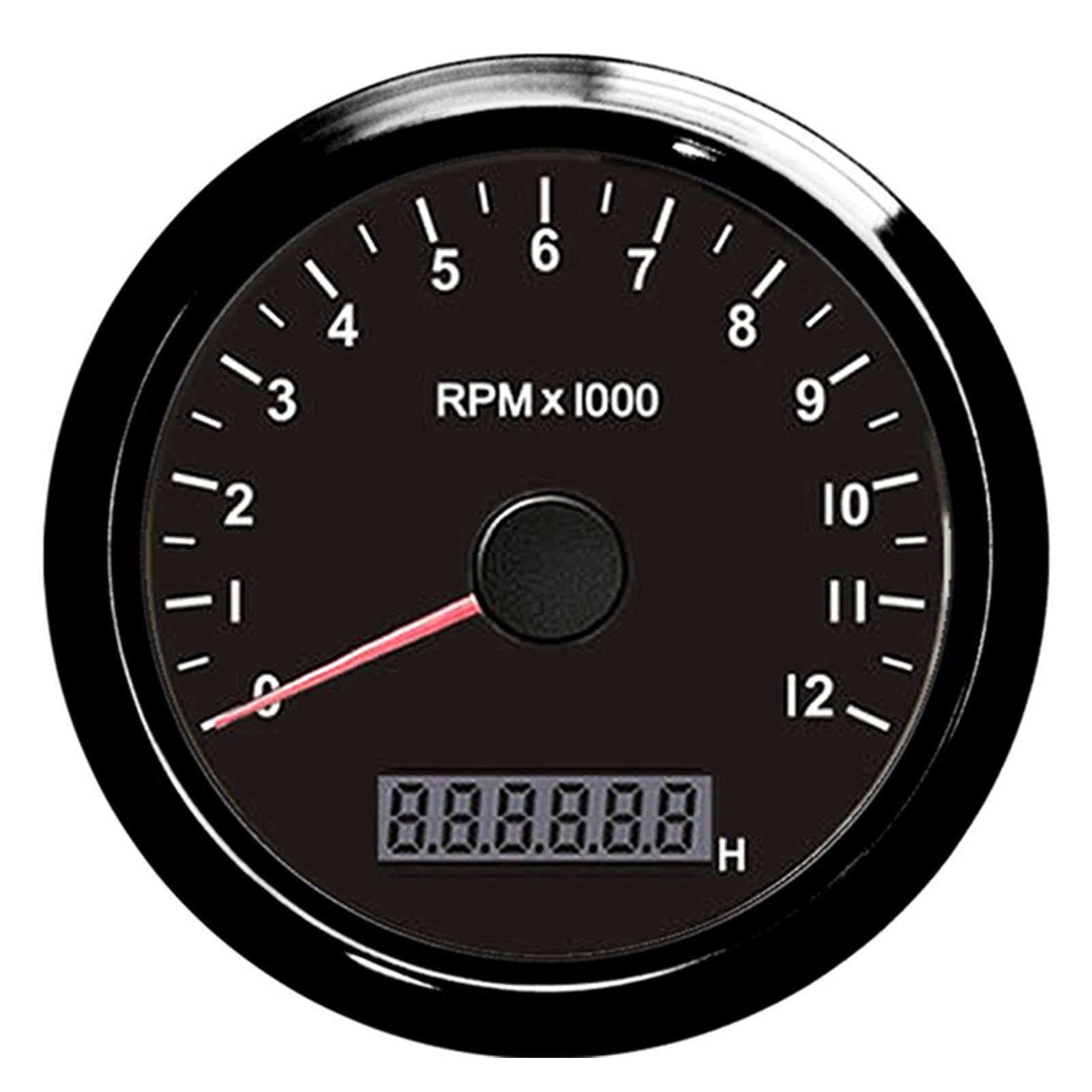 Amazon.co.jp: デジタル スピードメーター 12000 RPM.車船タコメータ