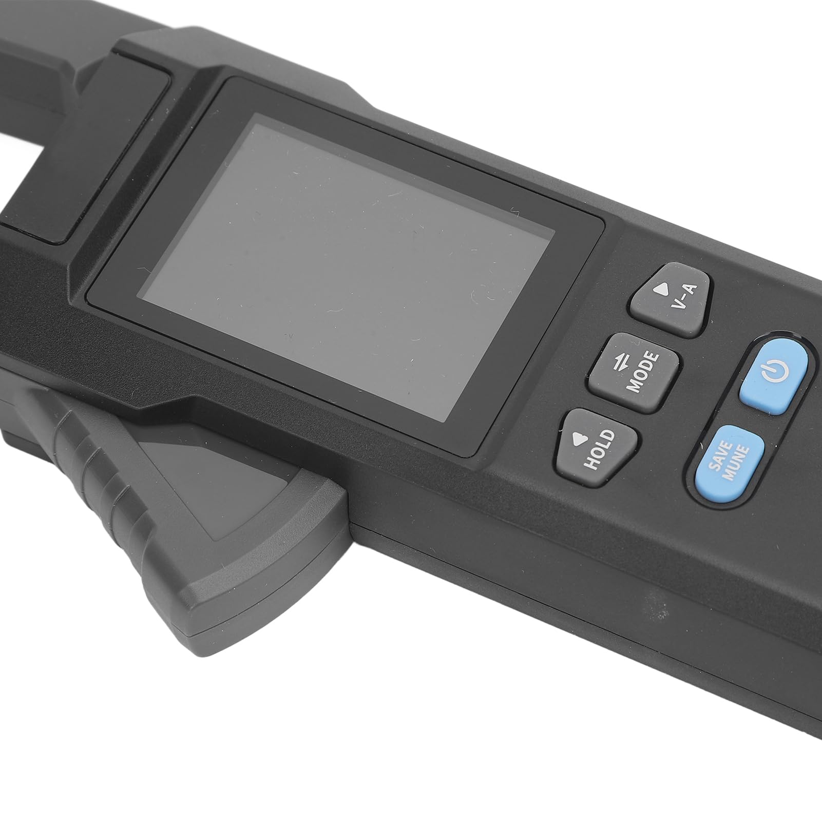 Pinza Amperimétrica Digital TRMS 9999 recuentos: Voltímetro Preciso para Corriente, Resistencia, NCV, Pruebas de Diodos y Mediciones de Temperatura hasta 1300 °C