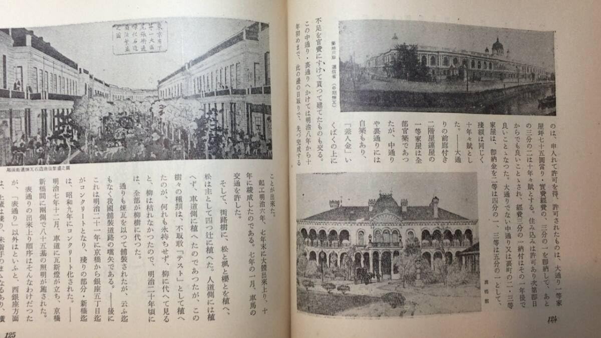 Amazon.co.jp: ノーブランド品『銀座界隈』別冊アルバム銀座八丁付き木