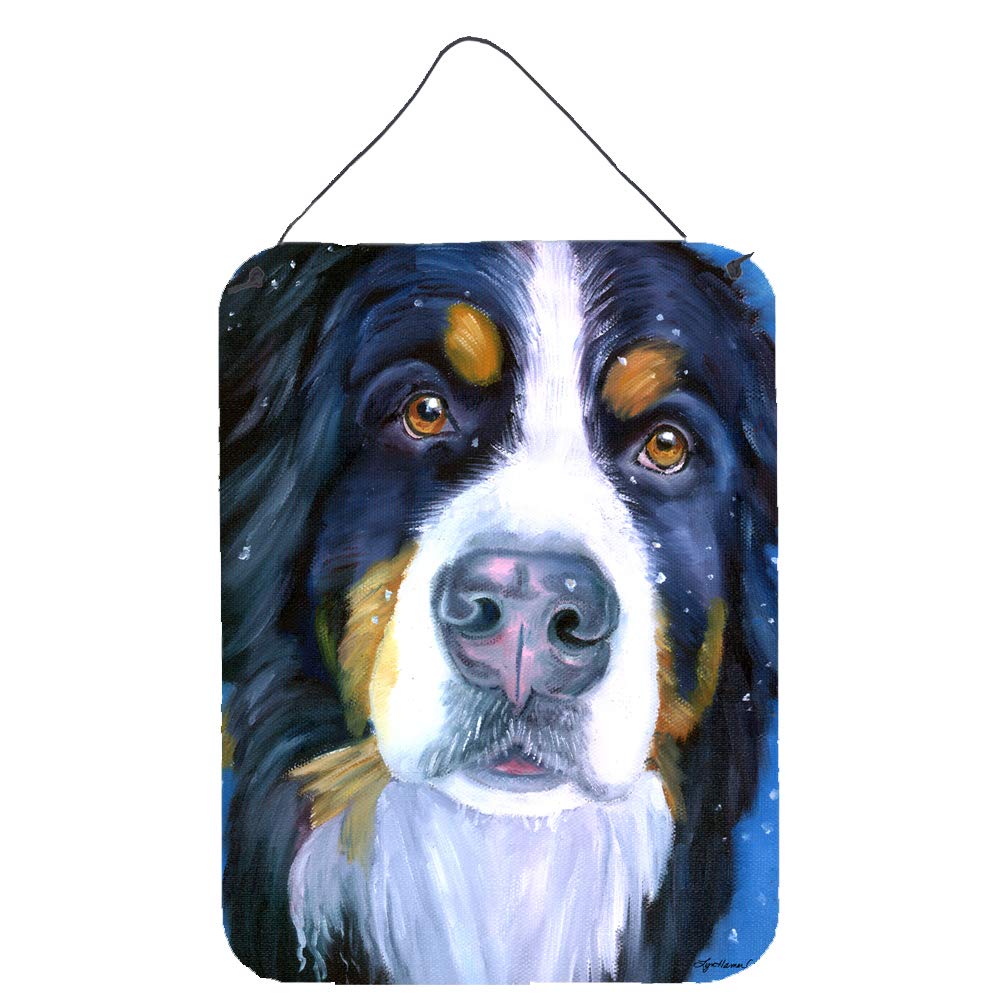 Caroline's Treasures7337DS1216 Luca the Bernese Mountain Dog Wall or Door Hanging Prints, 16 x 12, Multicolor
