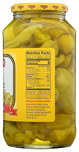 Miniatura 4 de Vigo Importing Company - Pimientos griegos, 32 onzas (paquete de 6)