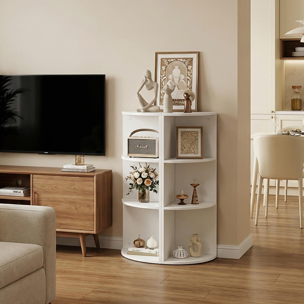 Hoekrek 110 x 33 x 33 cm Wandplank wit Muur-plank Wandrek – RICOO wall shelf WM058-WM